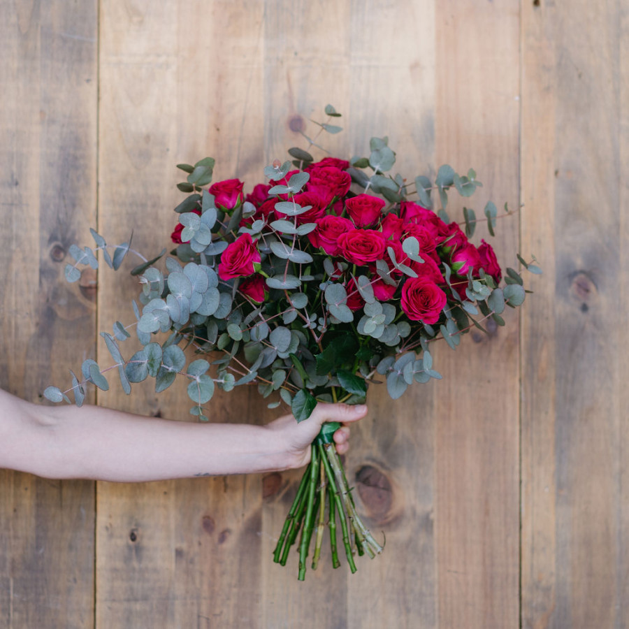 Ramo rosas naturales - Imagen 4