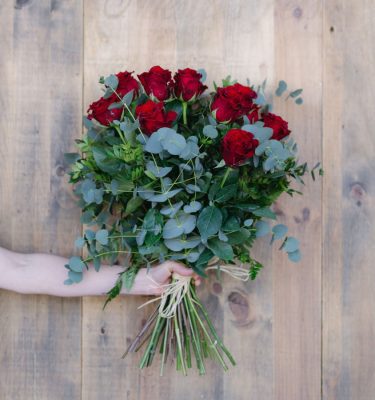 Ramo rosas naturales M