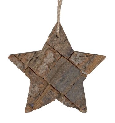 Star Bark 10x10cm Natural