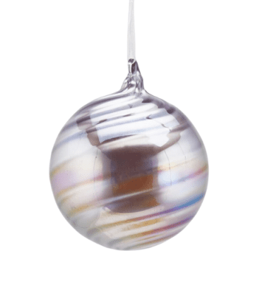 Bola cristal espiral lavanda