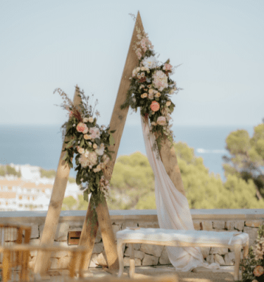 Alquiler arco doble triangular