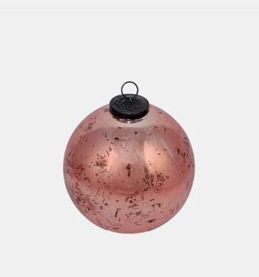 Glass ball lisa rosa