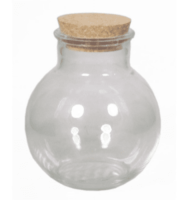 Terrario tapón corcho