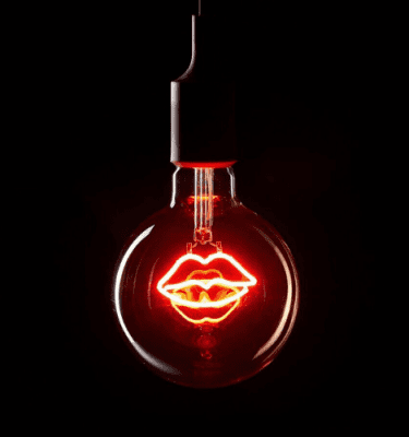 Bombilla decorativa led Kiss
