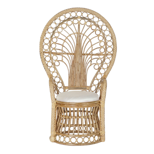 Alquiler sillón ratán Emmanuelle