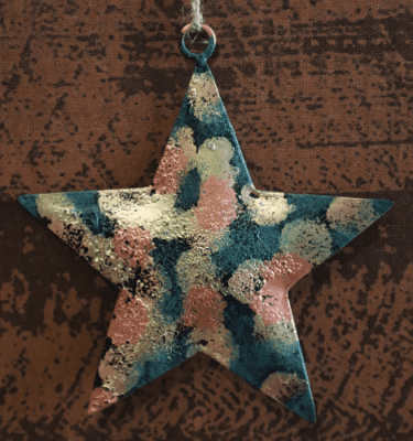 Metal Star Flowers 10x10 Mixtos