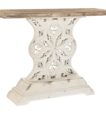 Alquiler consola neoclásica blanca