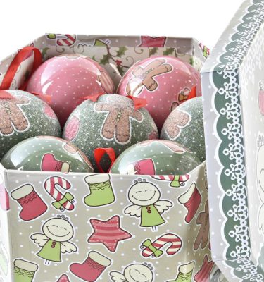 Set bolas decoración 14 piezas