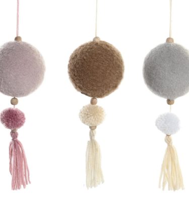 Bola poliéster colgante