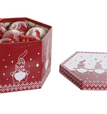 Set 14 bolas gnomo rojo