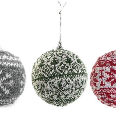 Bola colgante lana