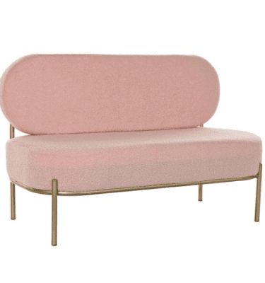 Alquiler sofá candy rosa