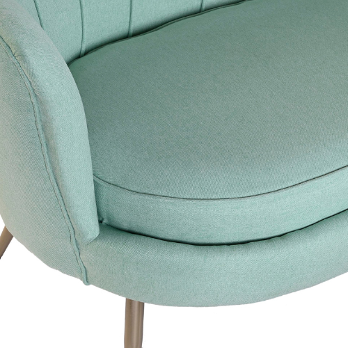 Alquiler sofá concha verde - Imagen 4