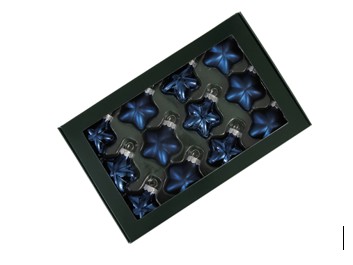 estrella cristal azul